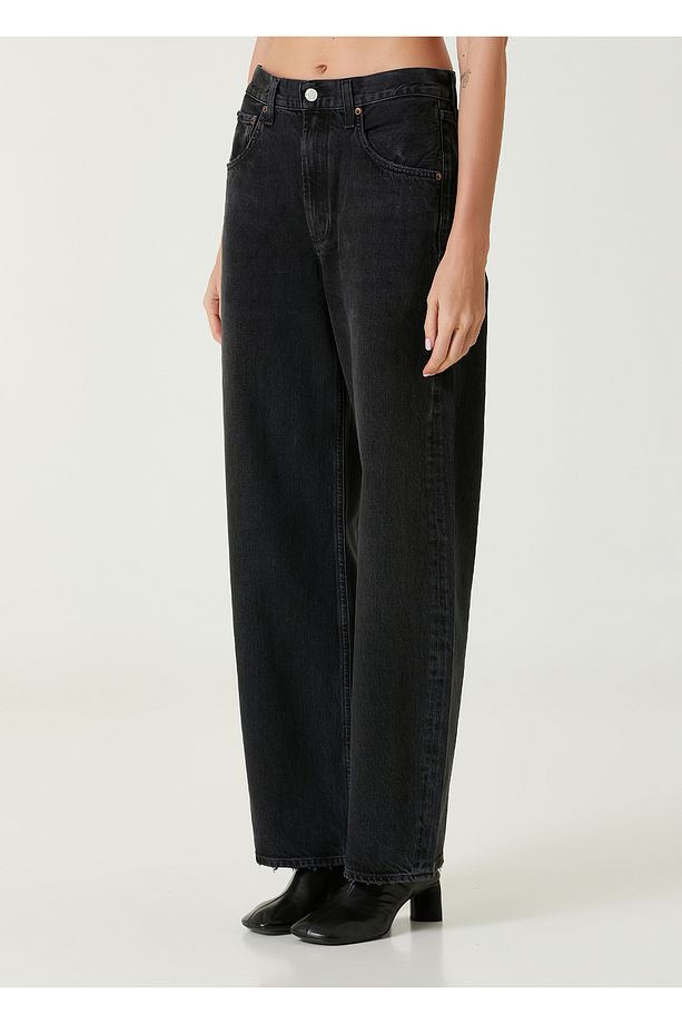Low Curve Siyah Jean Pantolon Beden: 24 - 3