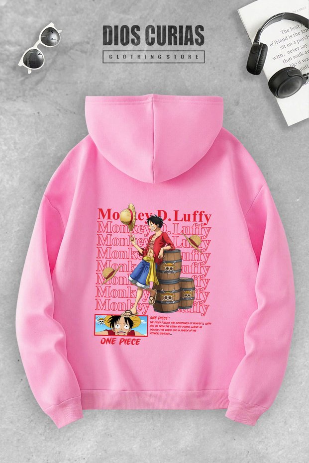 Unisex Women Men One Piece Dc Printed Hooded Basic Sweatshirt