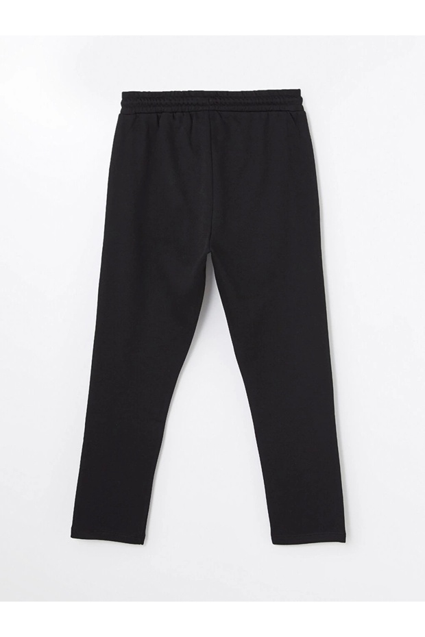 LCW Casual Siyah Slim Fit Erkek Kalın Eşofman Altı - 6