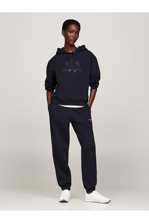 REG VARSITY CREST SWEATPANTS - 8