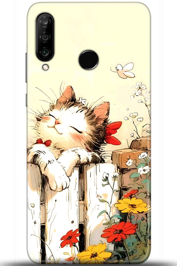حافظة Huawei P30 Lite Huawei P30 Lite حافظة مطبوعة عالية الدقة - كن نفسك 5651