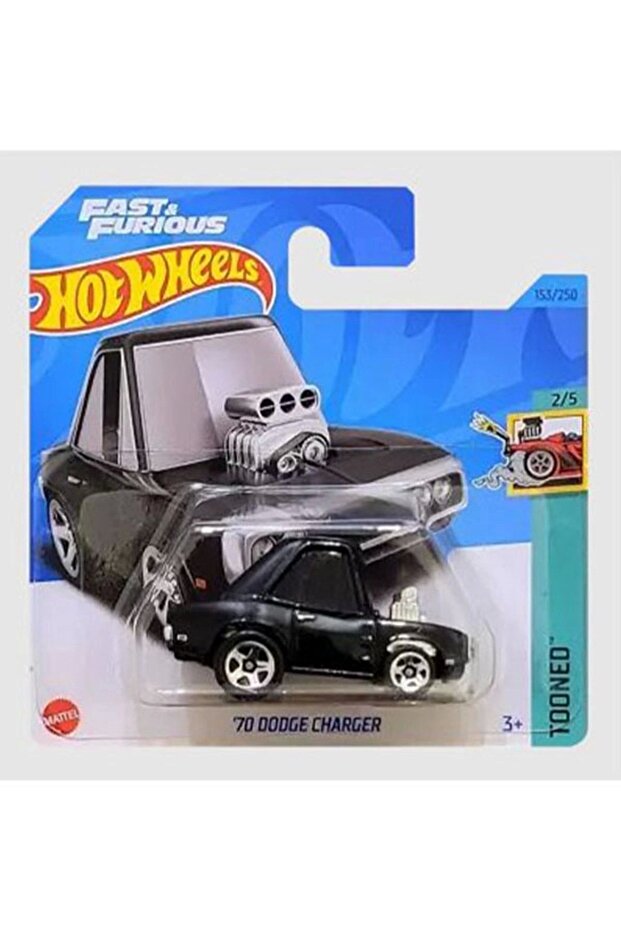 Hotwheels Single Cars'70 Dodge Charger - Hkg57