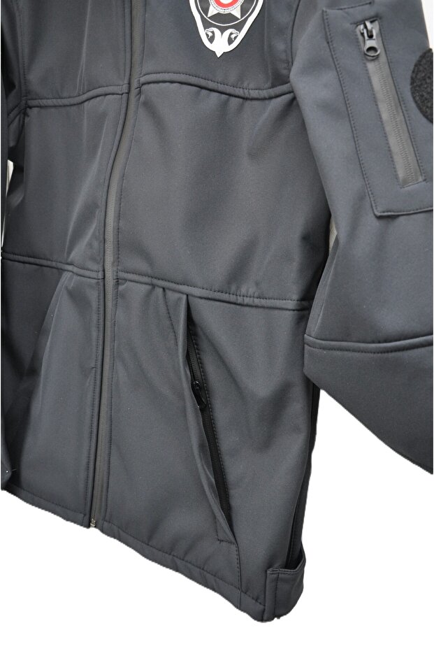 Custom Security Softshell Coat - 5