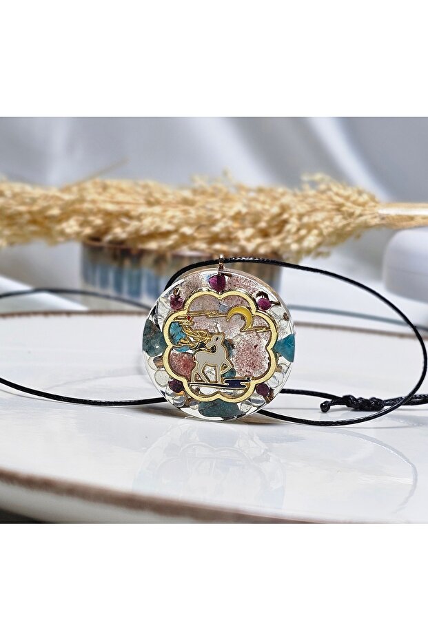 Geyik Sembol Orgonit  Kolye - 1