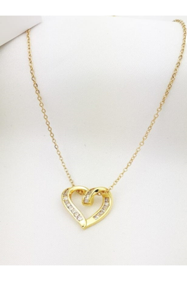 Saşa Heartsteel Necklace Special for Valentine's Day