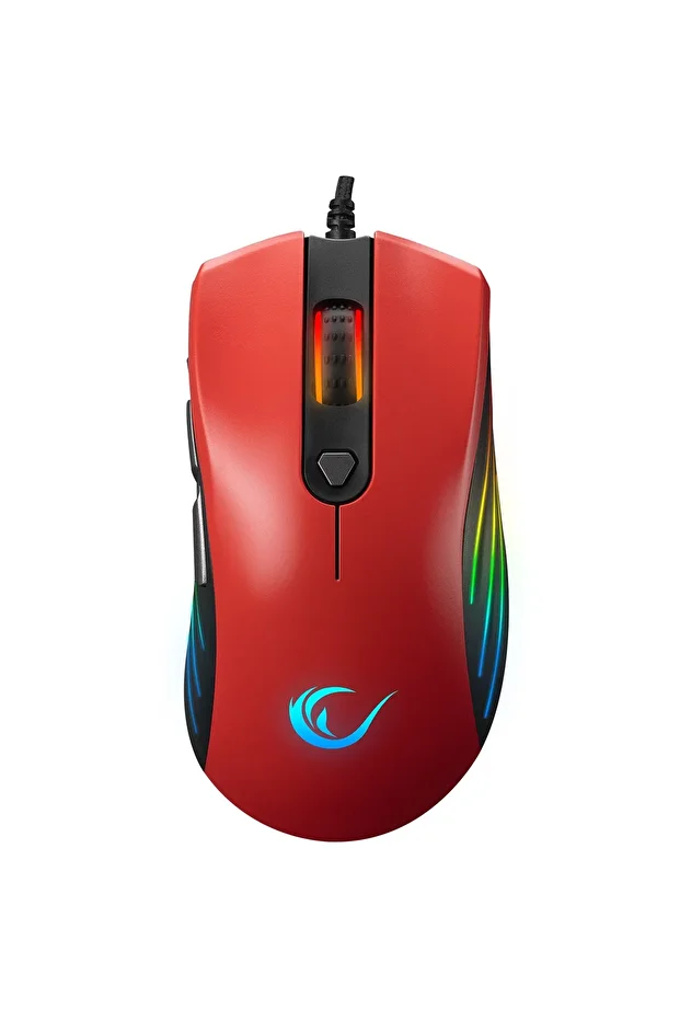 Smx-r33 Limbo Makrolu Siyah/kırmızı 6400dpı Rgb Ledli Gaming Oyuncu Mouse - 2