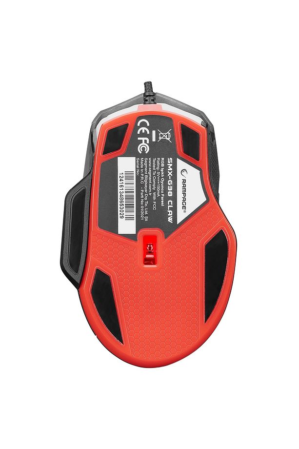 Claw Smx-g38 Mouse Drag Click 7d Makro Tuşlu 12800 Dpı Rgb Led'li - 6