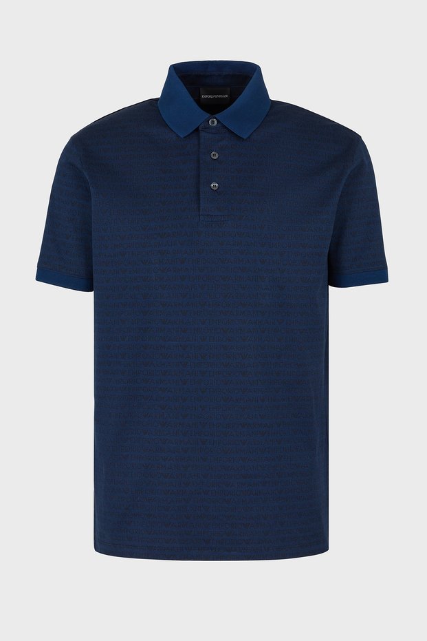 Jacquard 100% Cotton Buttoned Polo Collar t Shirt Men's Polo Collar t Shirt Em000788 Af1291