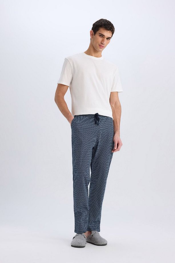 Regular Fit Desenli Cepli Pijama Altı E0507AX25SP - 3