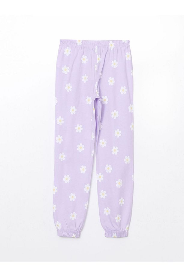 LCW Young Beli Lastikli Çiçekli Kadın Jogger Pijama Alt - 2