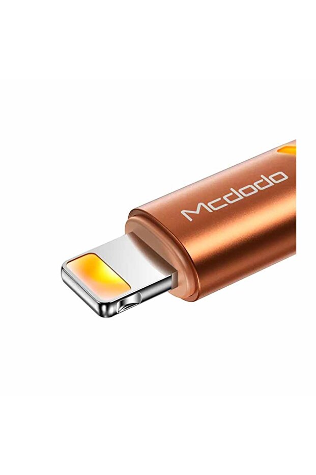 Ca7845 Lightning Dataşarj Kablosu 1.8Mturuncu - 4