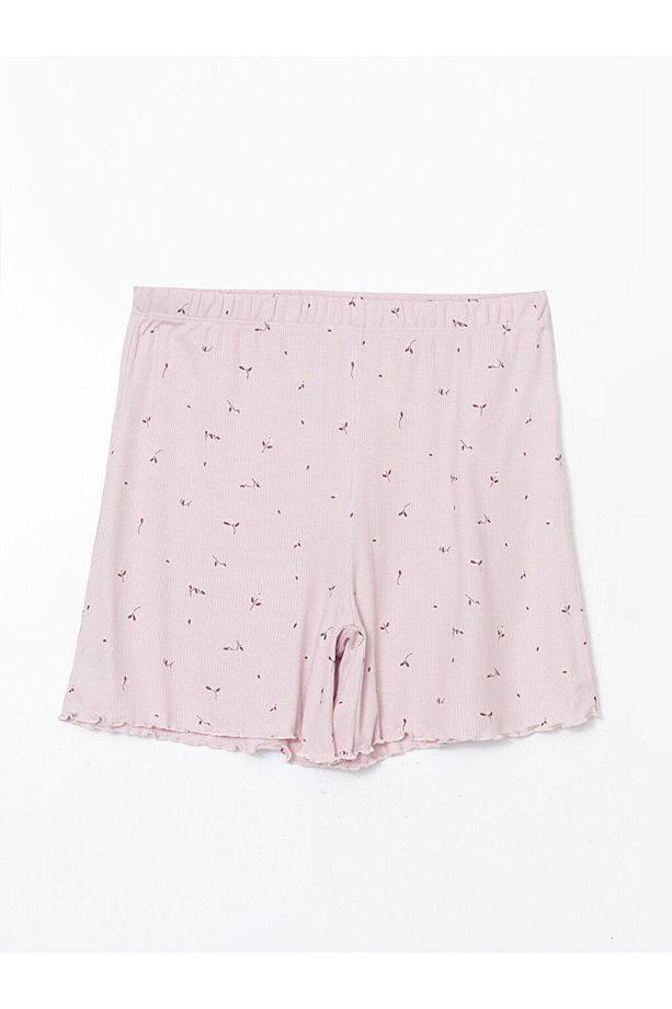 LCW DREAM Beli Lastikli Çiçekli Kadın Şort Pijama Altı - 1