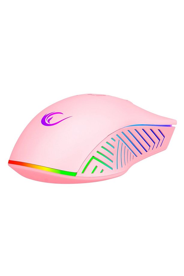 Smx-g68 Spear Pembe 12800 Dpı V2 Full Rgb Ledli Makrolu Drag Click Gaming Oyuncu Mouse - 3
