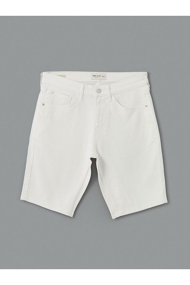 LCW Jeans Slim Fit Erkek Jean Şort - 1