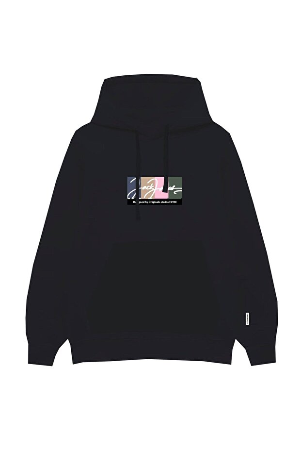 Sweatshirt - Siyah - 1