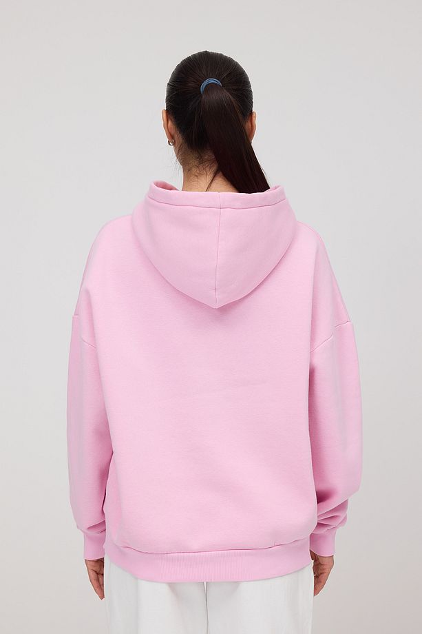 Kapüşonlu Şardonlu Basic Sweatshirt S1596-K5 - 5