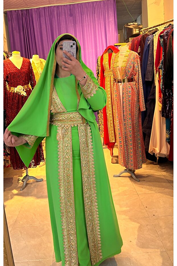Yeşil kaftan - 4