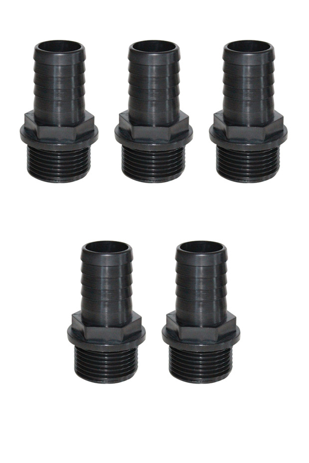 Plastik Hortum Ucu Rekor Bağlantısı 3/4" - 5 Adet - 2