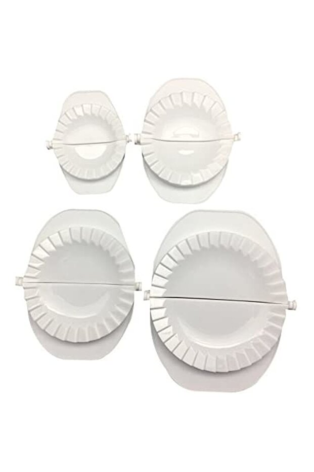 4 Pcs Set Plastic Dumpling Maker Dough Cutter - 2
