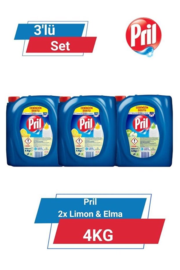 2x Limon & Elma 4kg 3'lü Set - 1