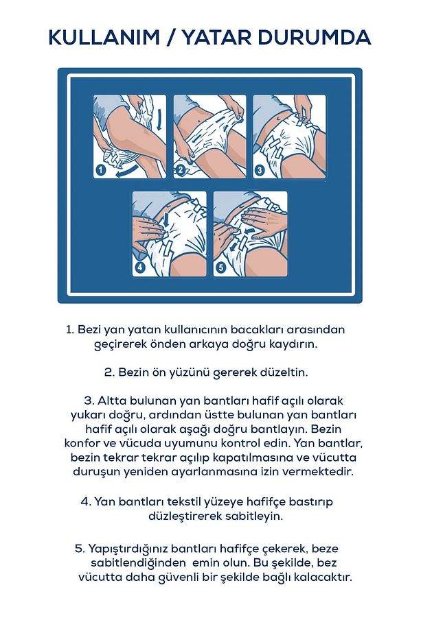 MEDCARE Yetişkin Hasta Bezi Large Classic (Büyük Boy) 30 adet - 2