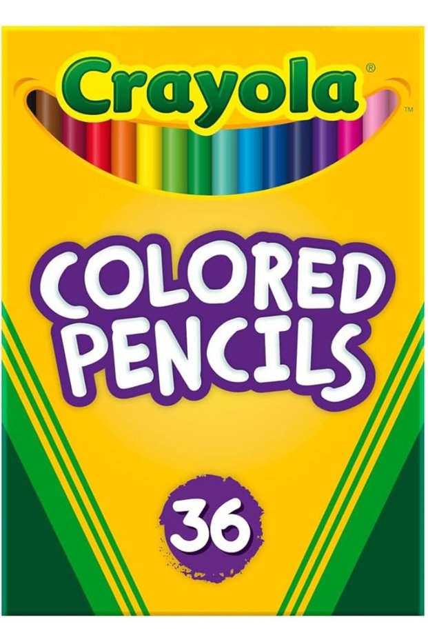 Colored Pencils Long Pack of 36
