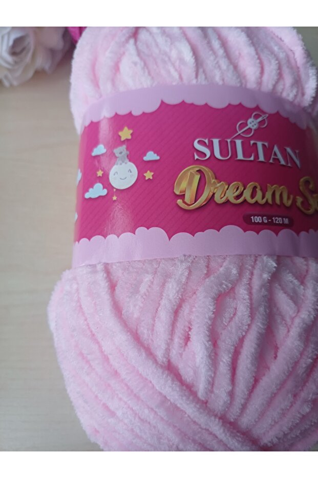 dream soft kadife ip açık pembe - 2