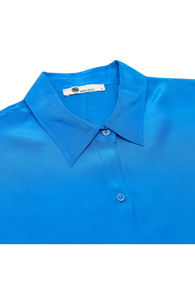 - Floş Krinkıl Gömlek - 1