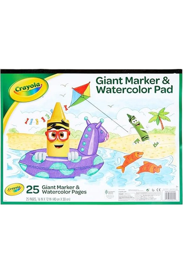 Giant Marker & Watercolor Pad 99-3411