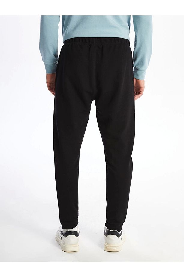 LCW Casual Siyah Slim Fit Erkek Jogger Eşofman Altı - 4
