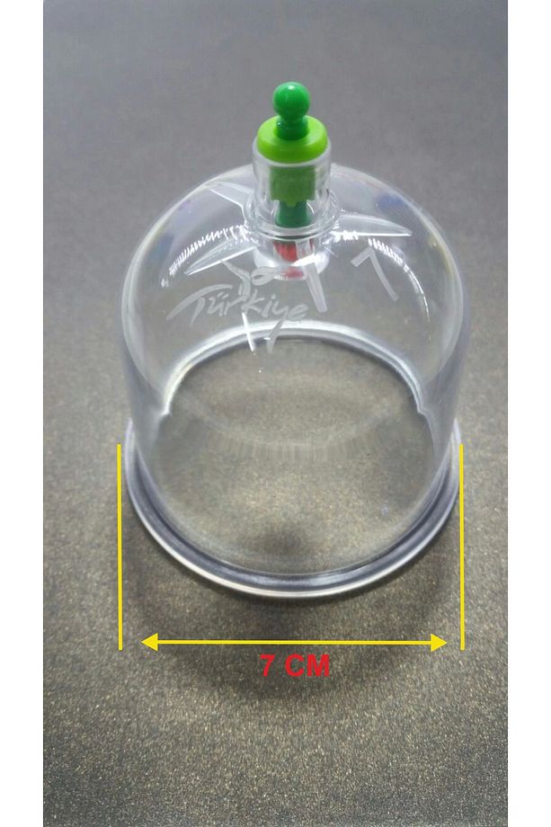 7 cm Hacamat Kupası ve Pedli Flaster seti (50'şer Adet + Pompa) - 4