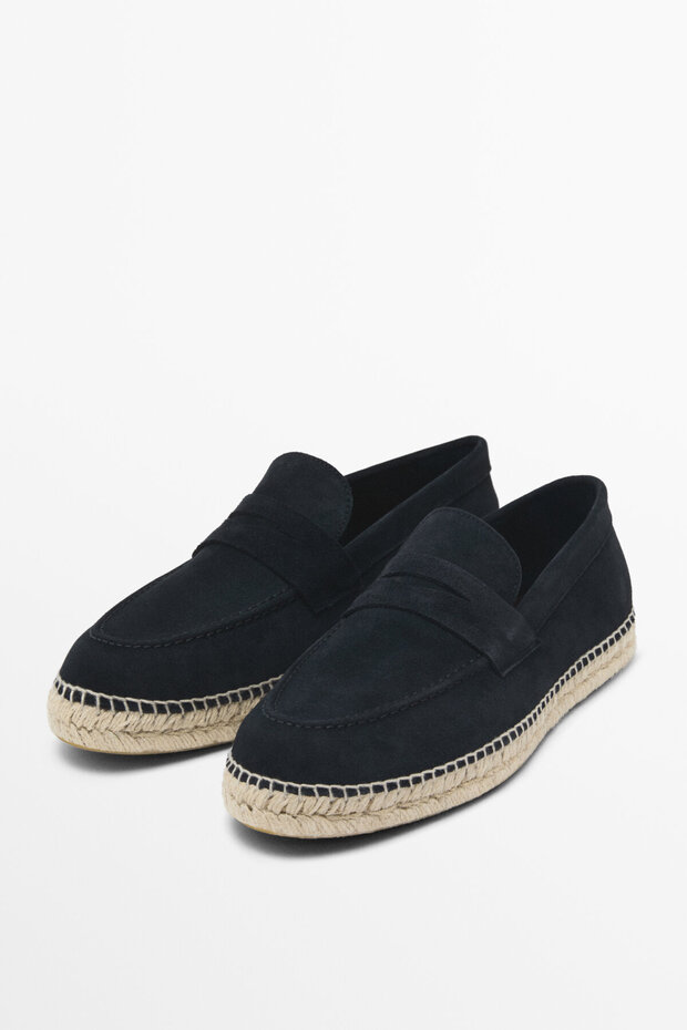 Dekoratif bantlı espadril - 2