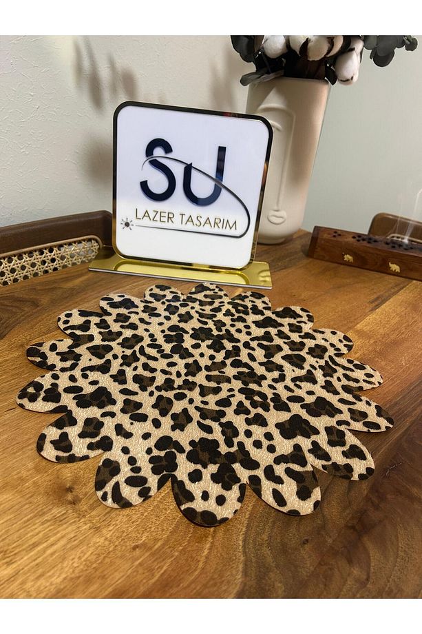 Leoparlı peçete 6 adet - 3