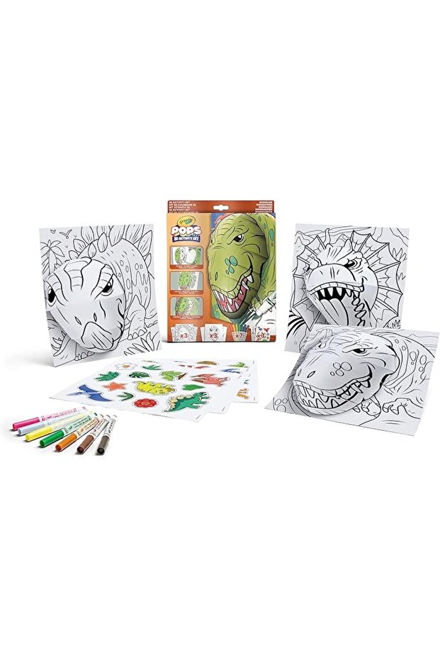 Pops 3D Activity Set - Dinosaur