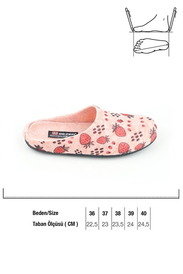 Kışlık Kadın Gondol Ev Terlik - 3