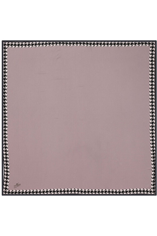 90X90 Aker Polyester Tivil Eşarp - 1
