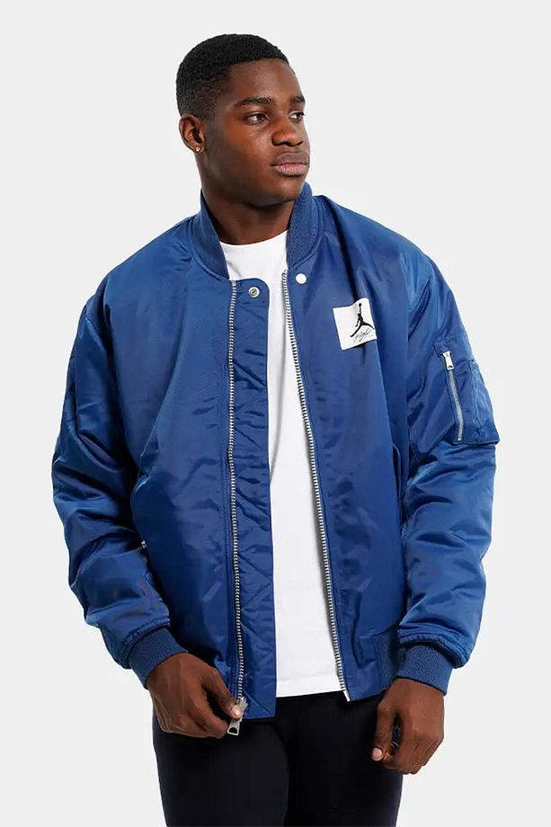 Jordan Reversible Synthetic Fill Essentials Statement Varsity Jacket Dokuma Çift Taraflı Bomber - 8
