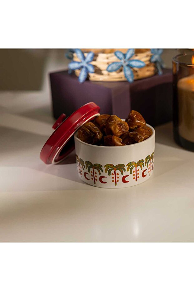 وعاء تمر مع غطاء - 7