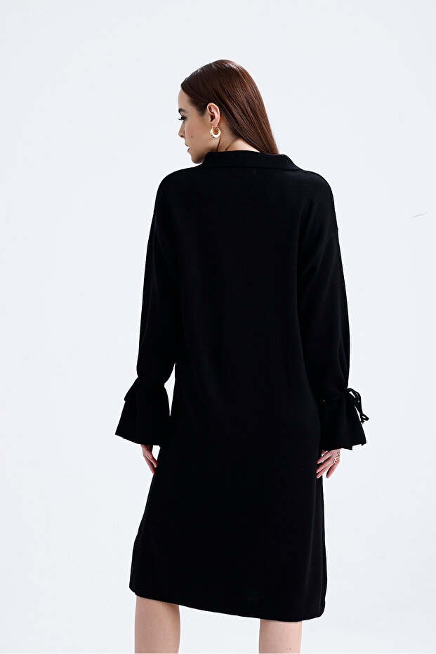 polo yaka elbise - 8