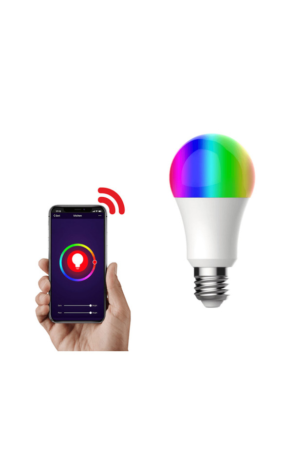 As8229 Cw Akıllı Wifi Led Lamba 9w Ampül Tuya App Uyumlu - 3