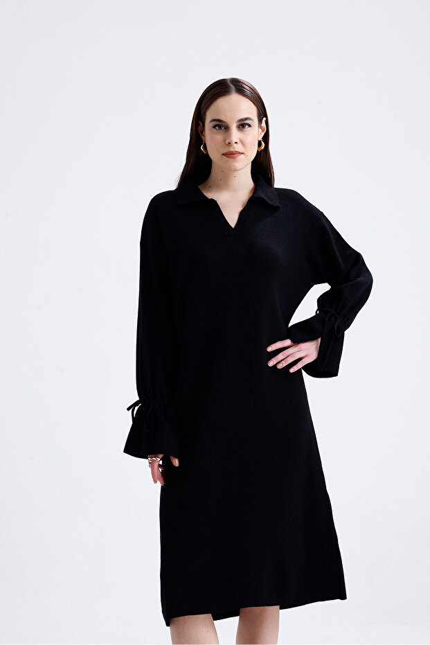 polo yaka elbise - 6