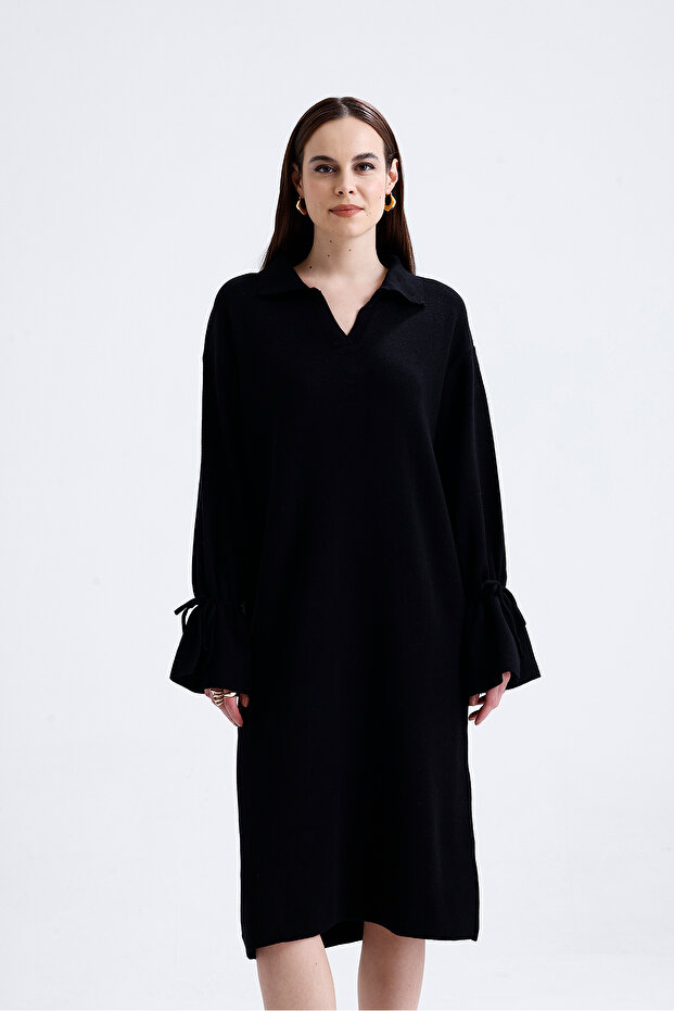 polo yaka elbise - 5