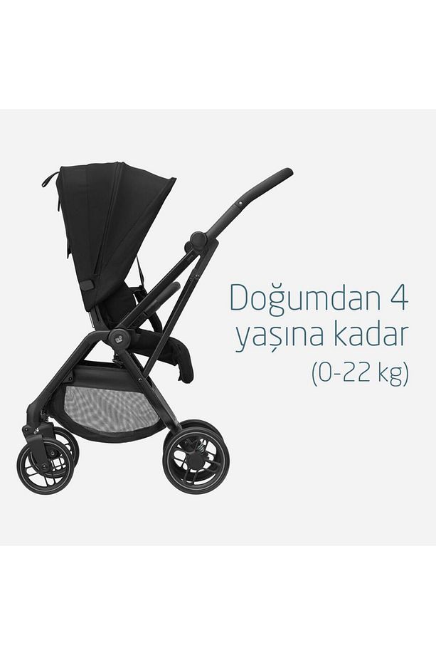Maxi-Cosi Leona2-Cabriofix I-Size Tek Elle Katlanabilen Ultra Kompakt Çift Yönlü Seyahat Sistem Bebe - 4