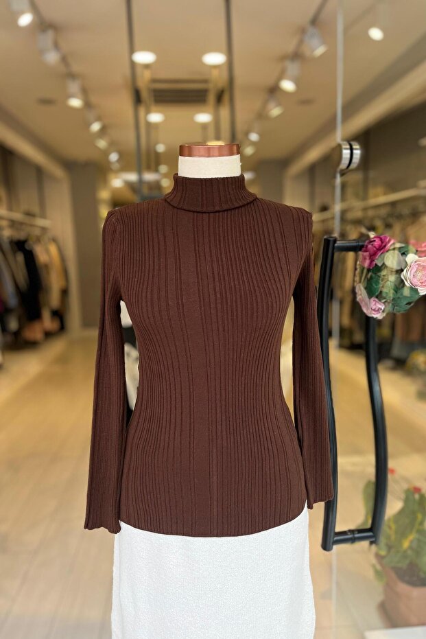 UW251001 UNIQUE BALIKÇI YAKA BASİC TRİKO - 1