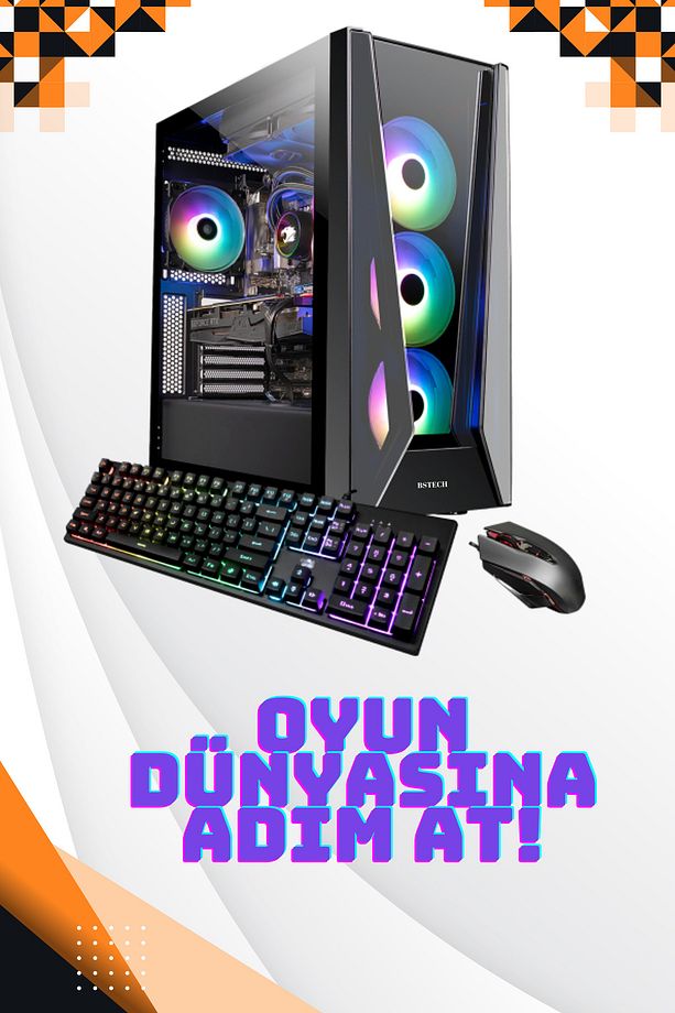 YÜKSEK PERFORMANS GAMİNG PC i7/10.Nesil / 4gb GTX ekran kartı - 1