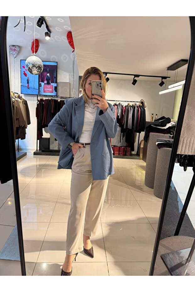 سترة موديل 8353 زرقاء - 3