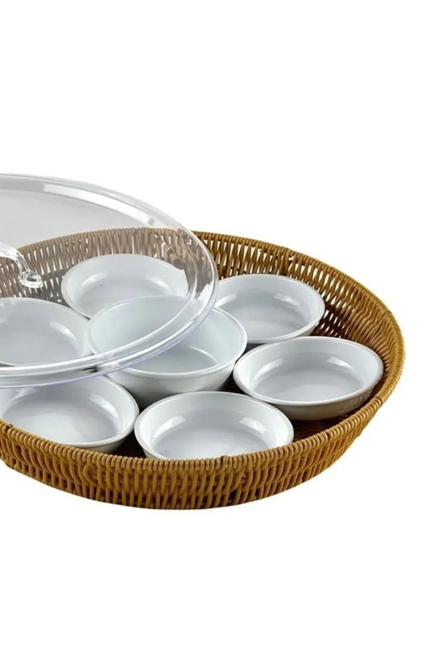 صينية إفطار مكونة من 7 قطع - 3