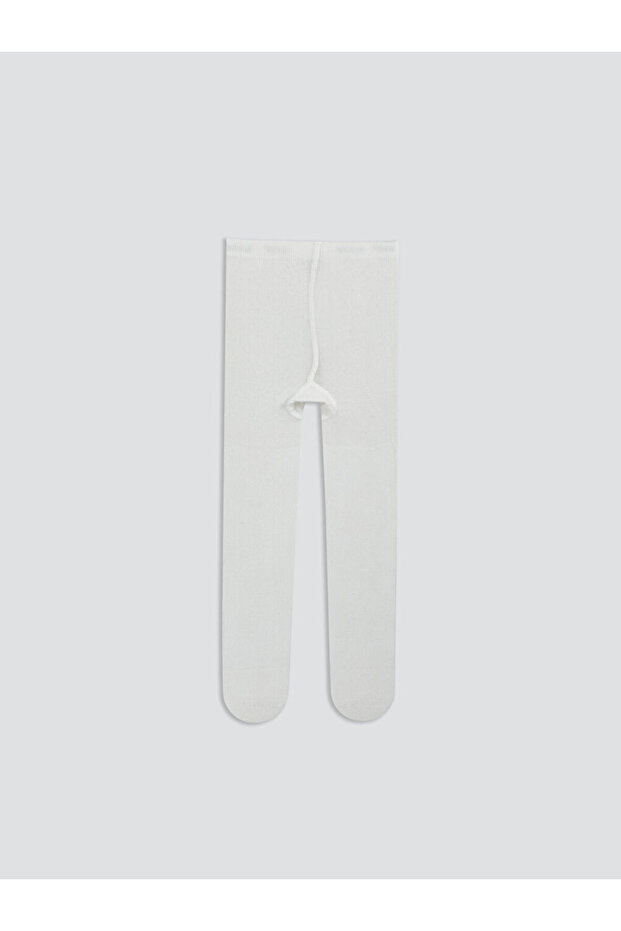 LCW baby Basic Kız Bebek Külotlu Çorap - 1