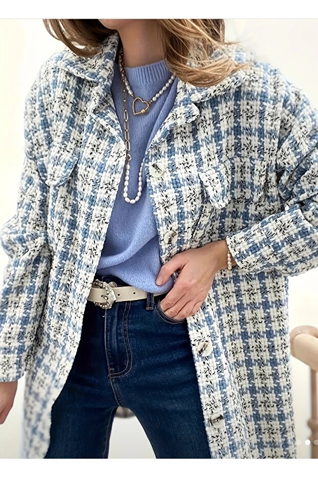 Düğmeli tüvit gömlek - 4