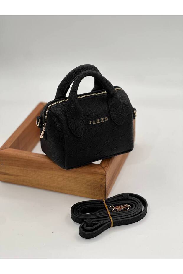 حقيبة سريعة صغيرة بنمط حرف Monogram - 1